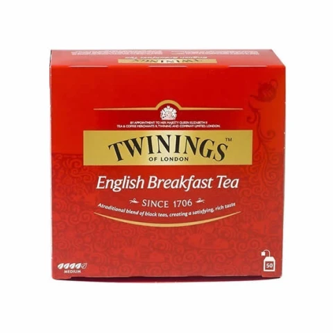 TE TWININGS 50/S Earl Grey/English breakfast Unica