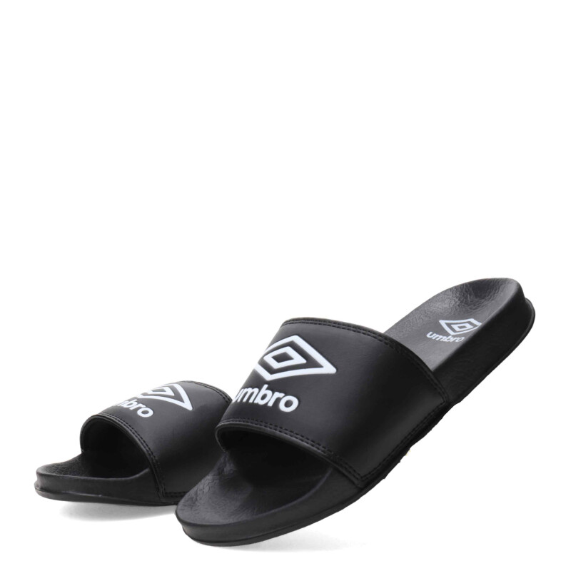 Chanclas de Niños Umbro Locker Room Negro - Blanco