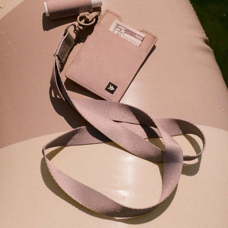 Llavero Thread Neck Lanyard Beige
