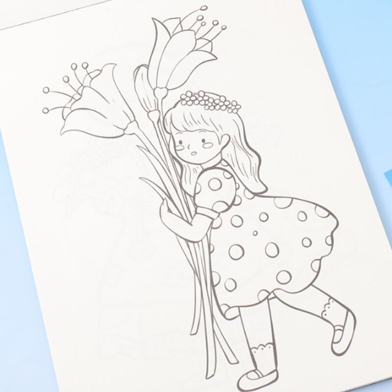 Cuaderno Para Colorear - Hadas - A4 - 24 Hojas Cuaderno Para Colorear - Hadas - A4 - 24 Hojas