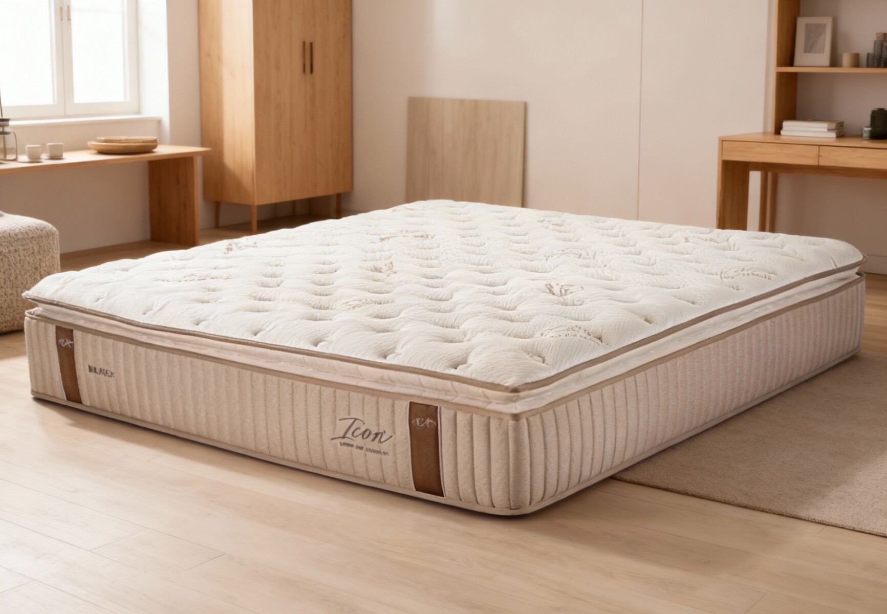 Colchón de resortes Icon - Extra King 193x203x036 