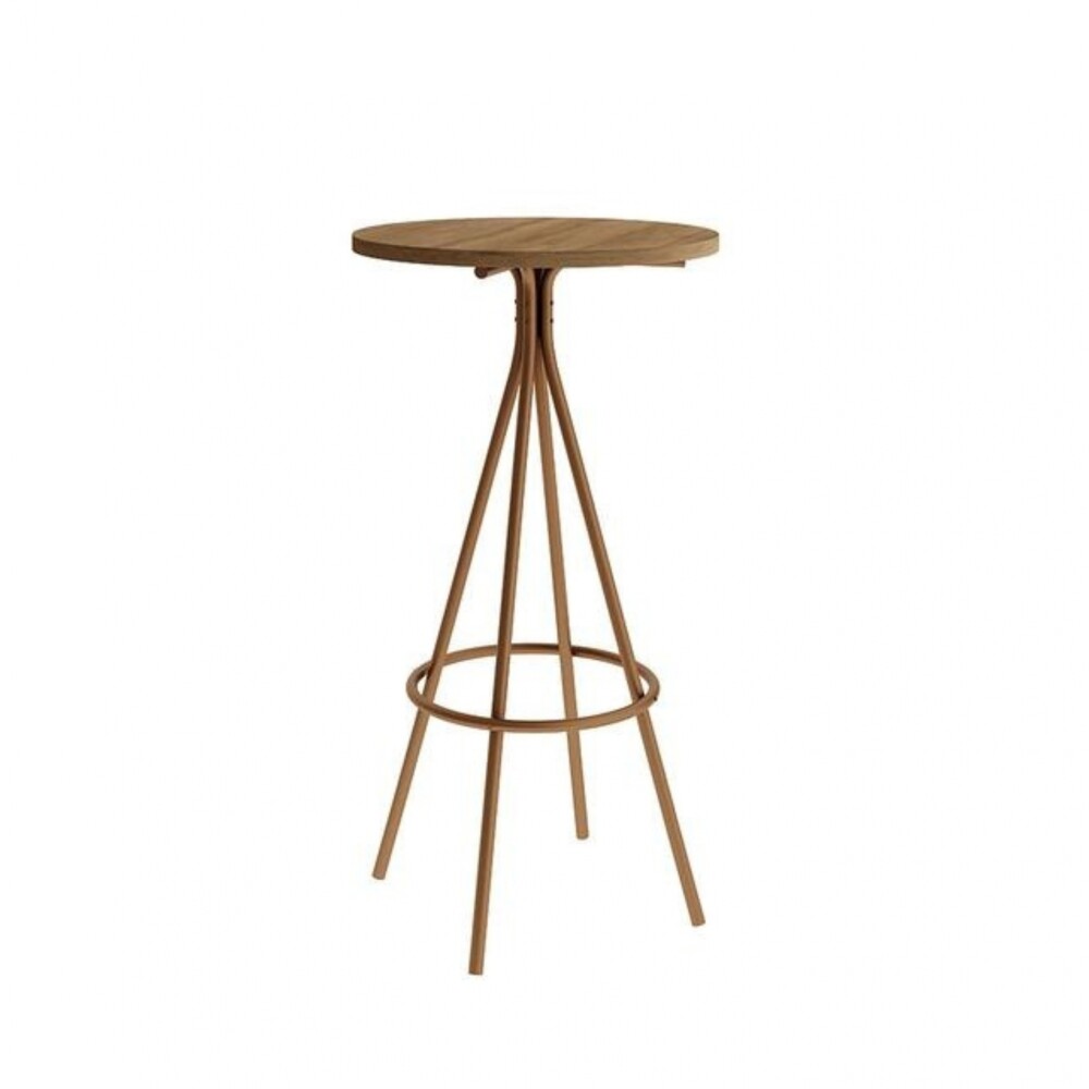 Mesa Desayunador Bistro Marrón