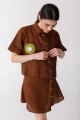PRE VENTA BLUSA LUZ Chocolate