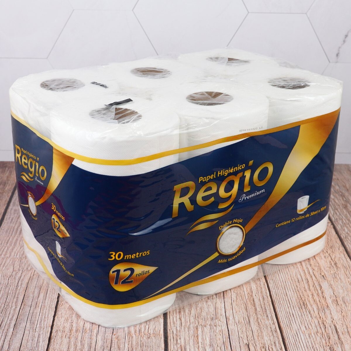 Papel higiénico Regio premium doble hoja 12 rollos 