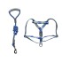 Arnes Correa Pretal Perro Mascota Ajustable Mediano - Grande Variante Color Azul