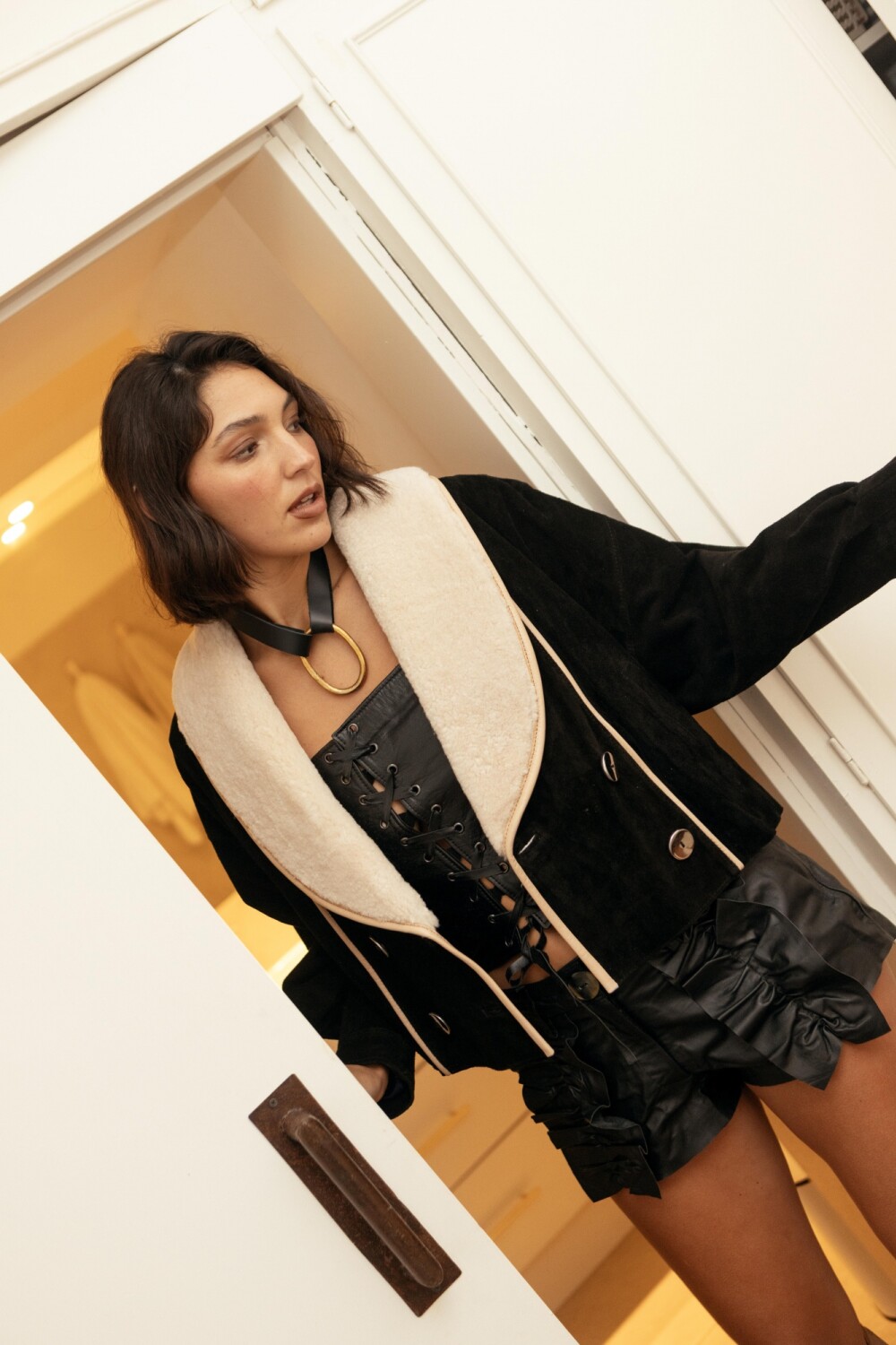 The Eclectic Jacket Negro / Crudo