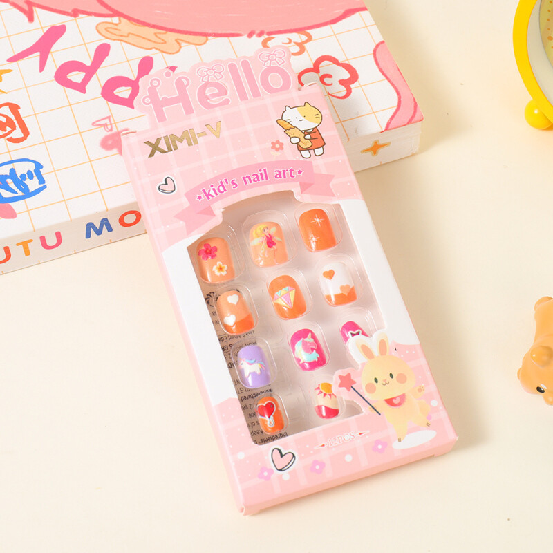 Uñas Postizas Infantiles - Unicornio - 12 Piezas #9 Uñas Postizas Infantiles - Unicornio - 12 Piezas #9