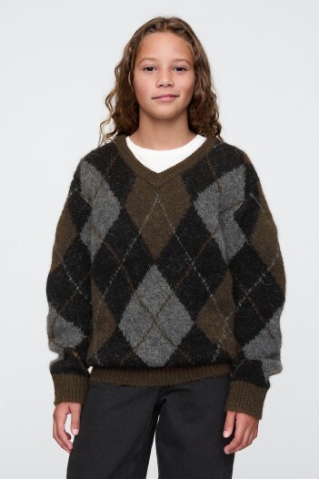 Buzo Brushed Niño Dark Brown 1