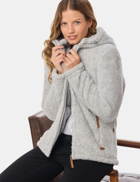 CAMPERA DE SHERPA Gris