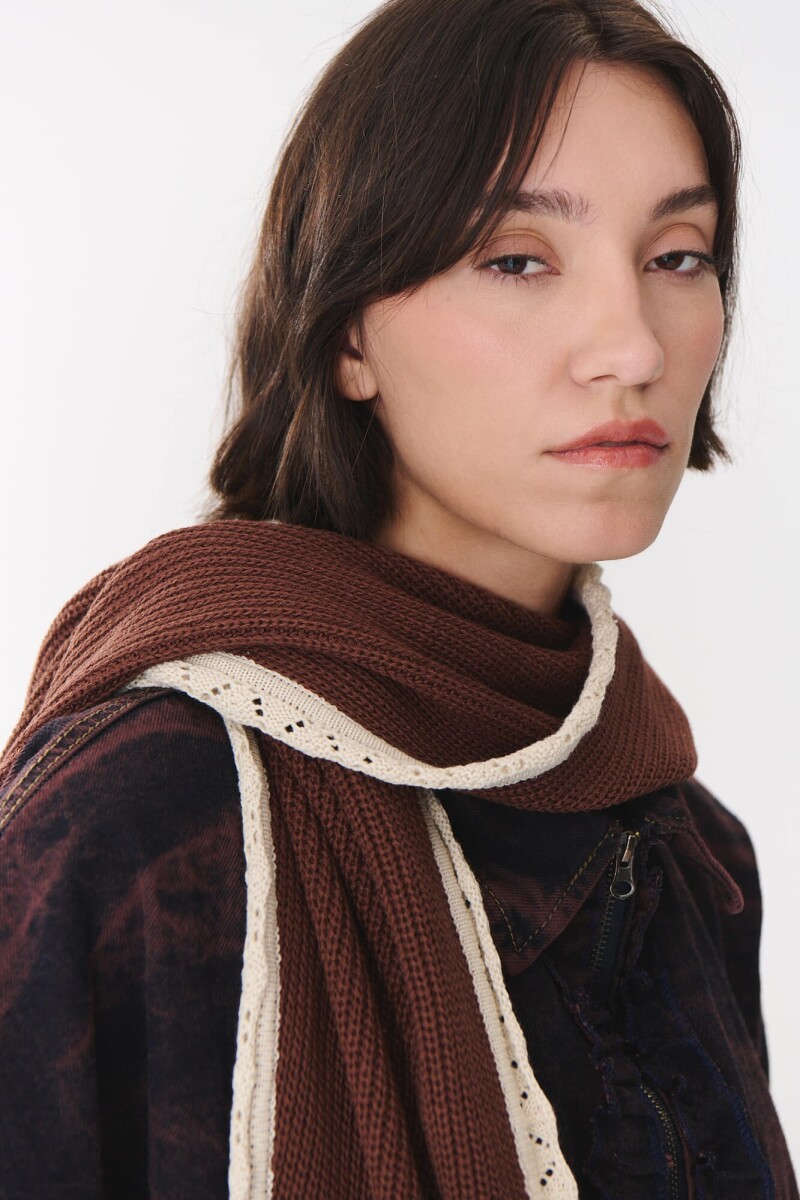 Bufanda Shield Chocolate