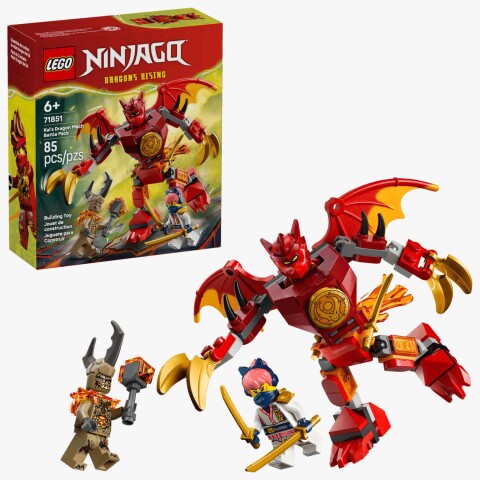Lego Ninjago Pack De Combate: Mech Dragón De Kai 71851 Lego Ninjago Pack De Combate: Mech Dragón De Kai 71851
