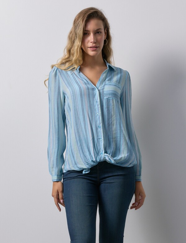 Blusa Nudo CELESTE/MULTI