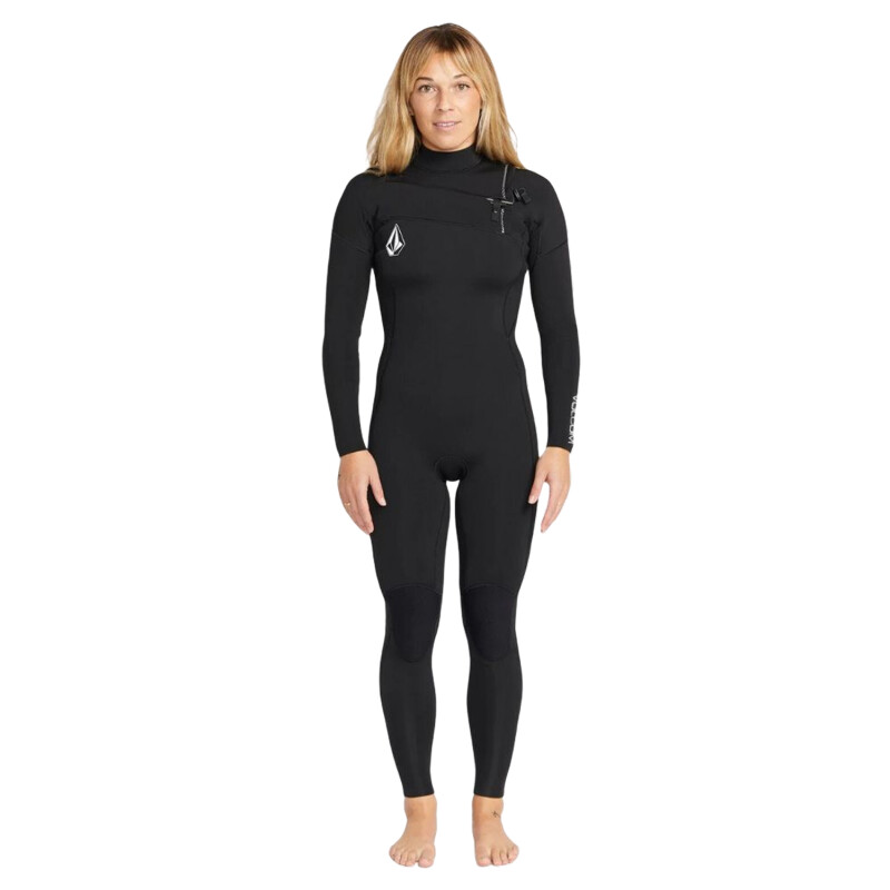 Traje Volcom ABG 3/2 Chest Zip Fullsuit - Negro Traje Volcom ABG 3/2 Chest Zip Fullsuit - Negro