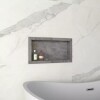 Nicho estante de empotrar Porcelanato 60cm Gris Nicho Estante De Empotrar Porcelanato 60cm Gris