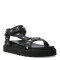 Sandalia de Mujer Miss Carol FEXI con tachas Negro