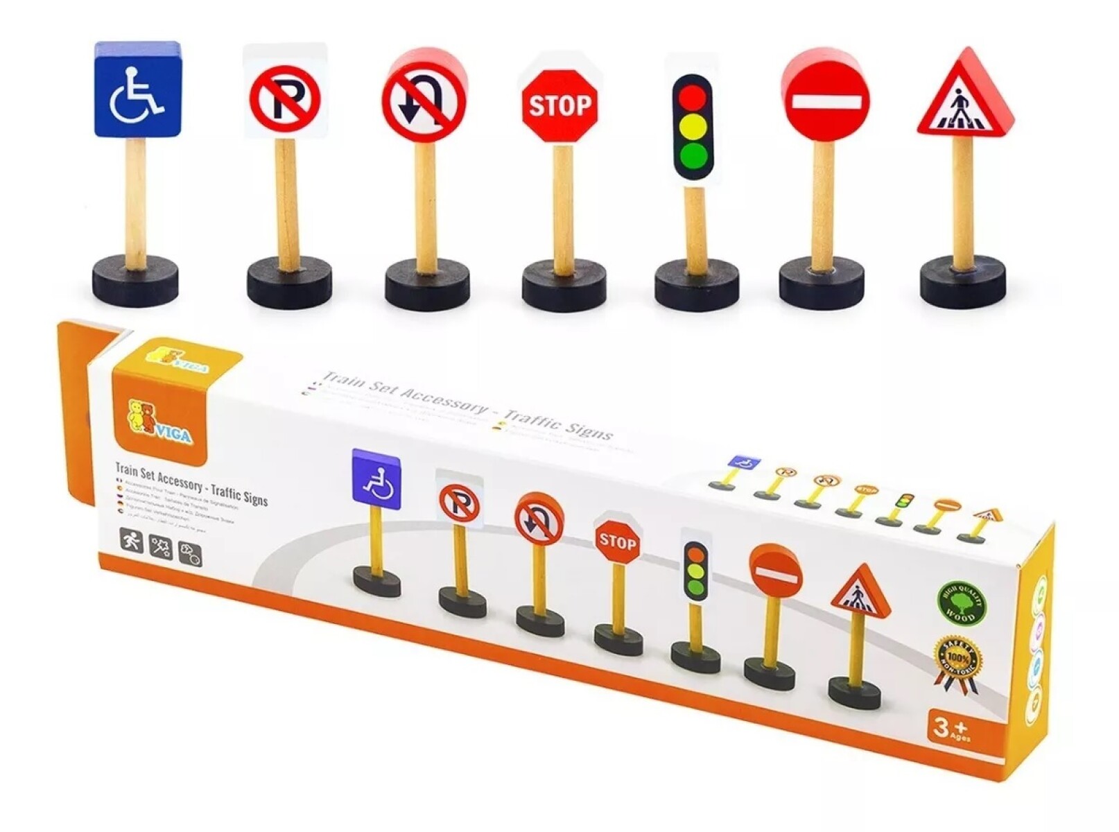 Accesorio del juego de tren de señales de tráfico Viga 