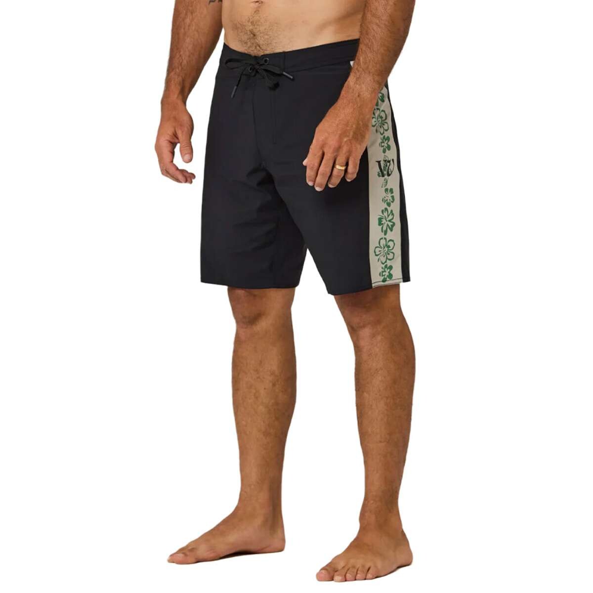 Boardshort Rivvia Disclosure 19'' Wallflower - Negro 