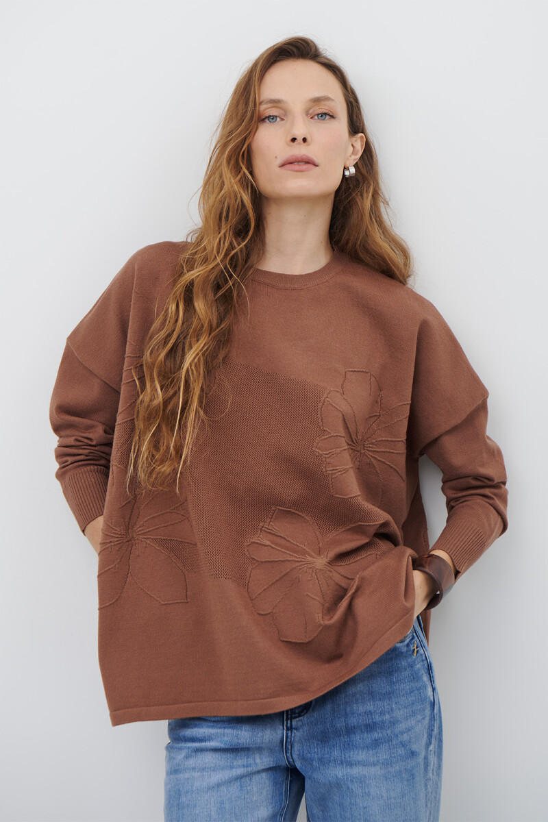 BUZO AMAPOLA CARAMELO