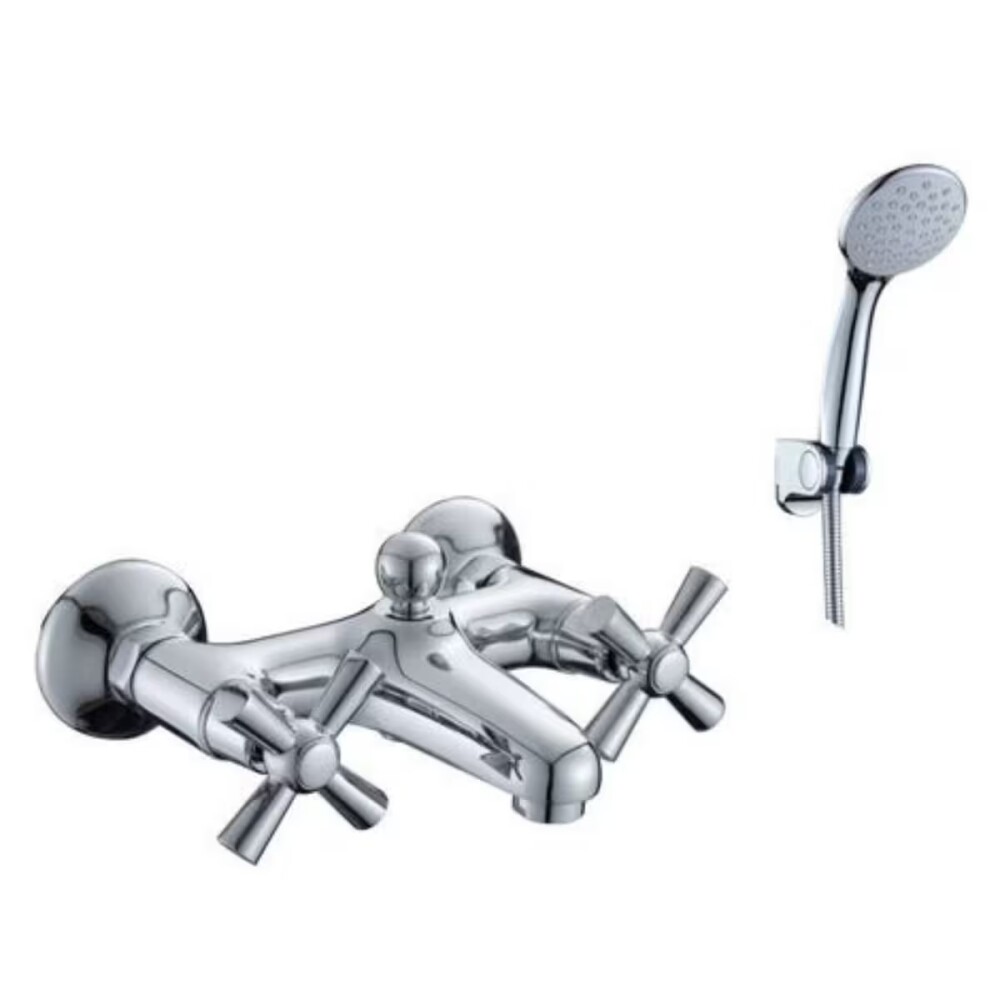 Grifería de ducha monocomando exterior con transferencia Cuzco Cromado Brillante Grifería De Ducha Monocomando Exterior Con Transferencia Cuzco Cromado Brillante