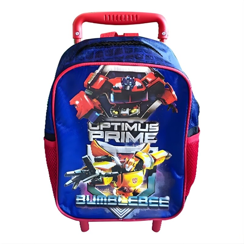 Mochila Habro Escolar Con Carro Transformers Mochila Habro Escolar Con Carro Transformers