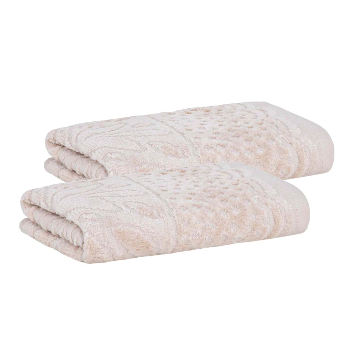 SET TOALLAS DE VISITA - ALGODON NATURAL-BEIGE TUCANO BUDDEMEYER BEIGE 