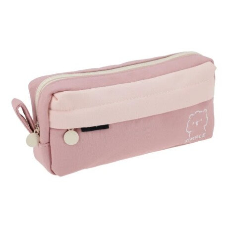 Cartuchera Campus Simple Rosada