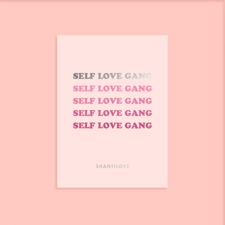 Kit De 3 Diarios Self Love Gang Unica