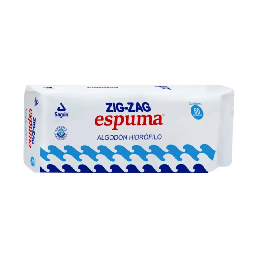 Algodón Zig Zag 50gs – Suaves y Absorbentes Algodón Zig Zag 50gs – Suaves y Absorbentes