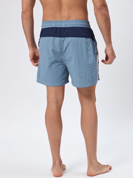 SHORT SWIM BOXY CELESTE