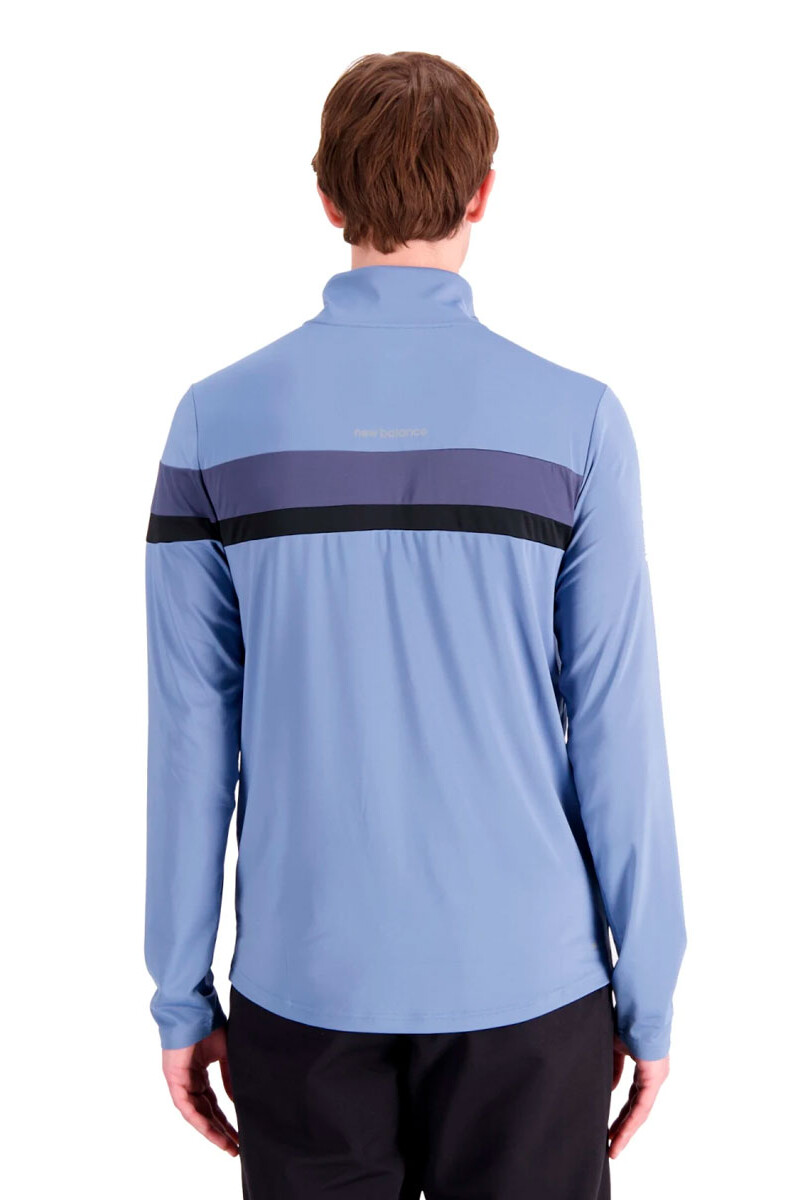 BUZO HOMBRE NEW BALANCE ACCELERATE HZ Azul-jean