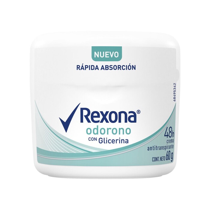 REXONA DEO CREMA ODORONO POTE X 60 GR. única