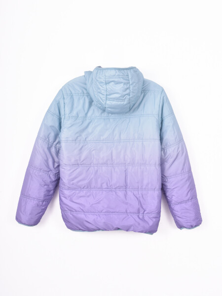 CAMPERA REVERSIBLE LIMON LILA