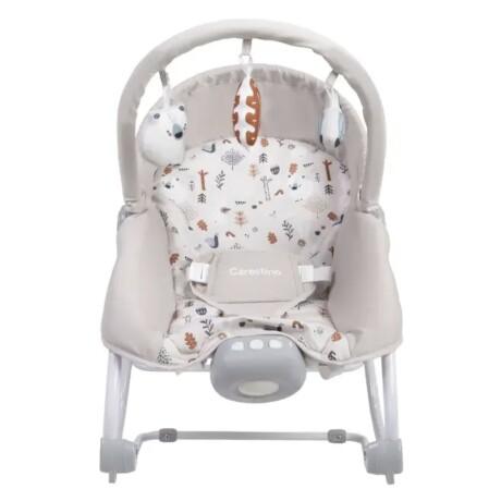 Mecedora Rocker Carestino con Colgantes Luces y Sonidos Greige