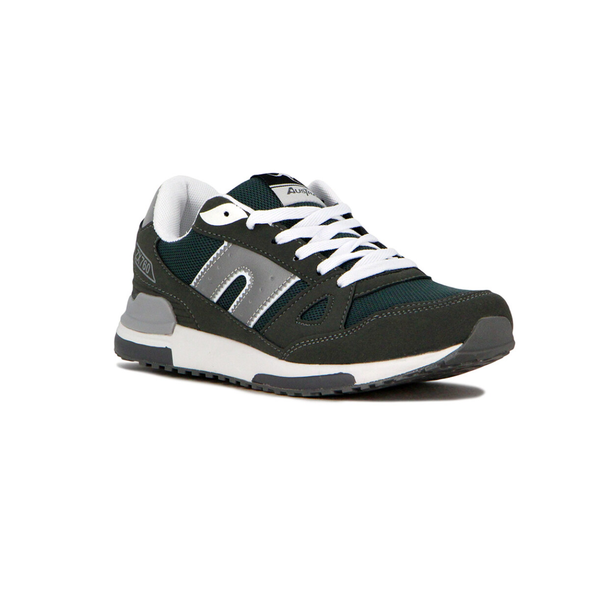 Championes Austral De Hombre Running 33630 - Gris Oscuro-Gris Claro 