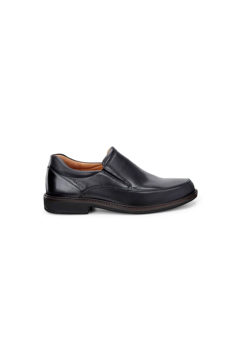 Ecco Holton Apron Toe Slip On - Black 
