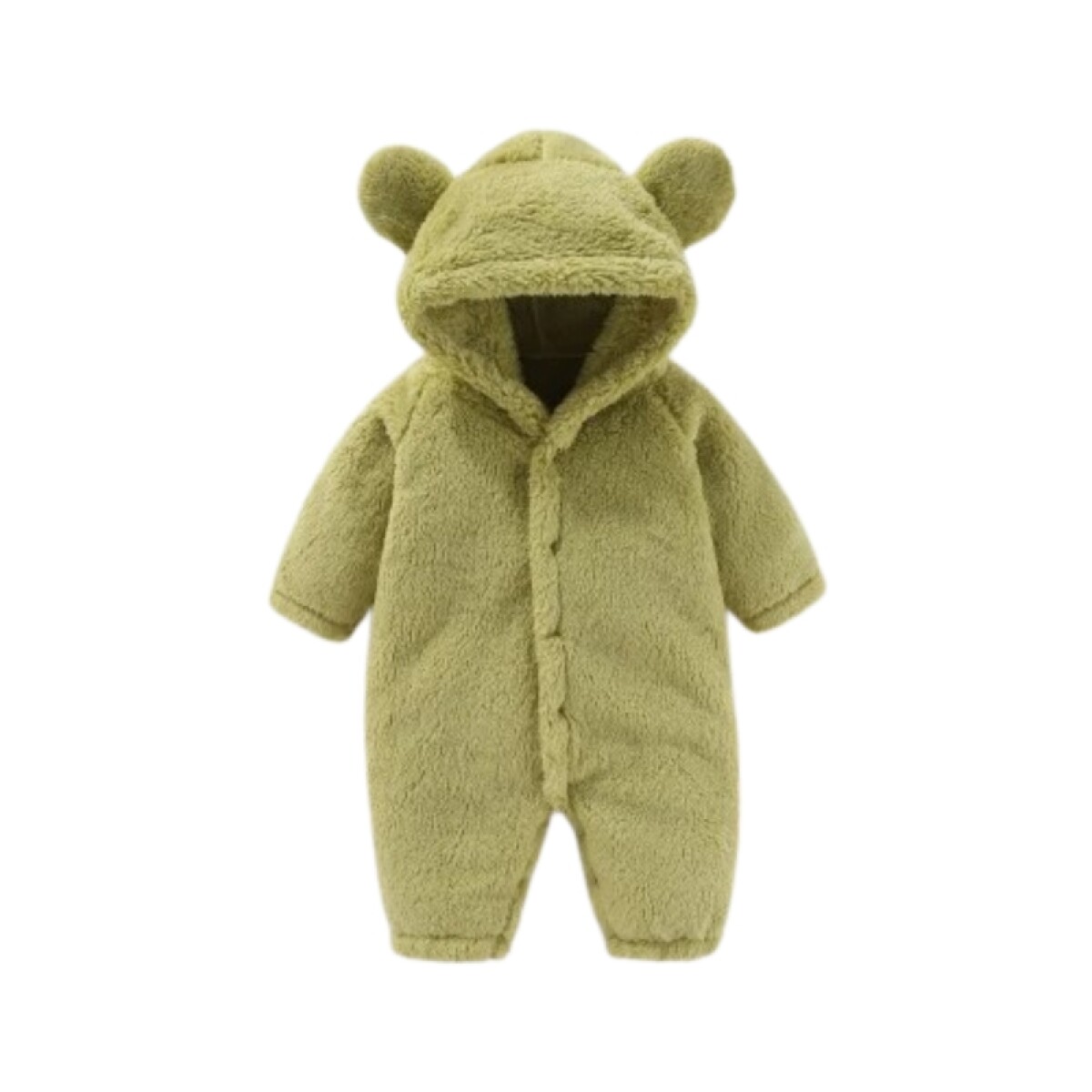 Body Oso tela polar 9 meses - Verde 