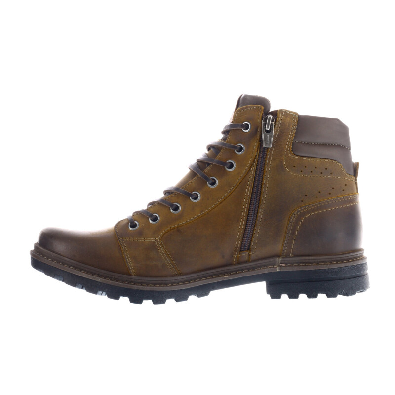 Botas de Hombre Freeway Gor Casual Marrón Habana (Cuero Graso)