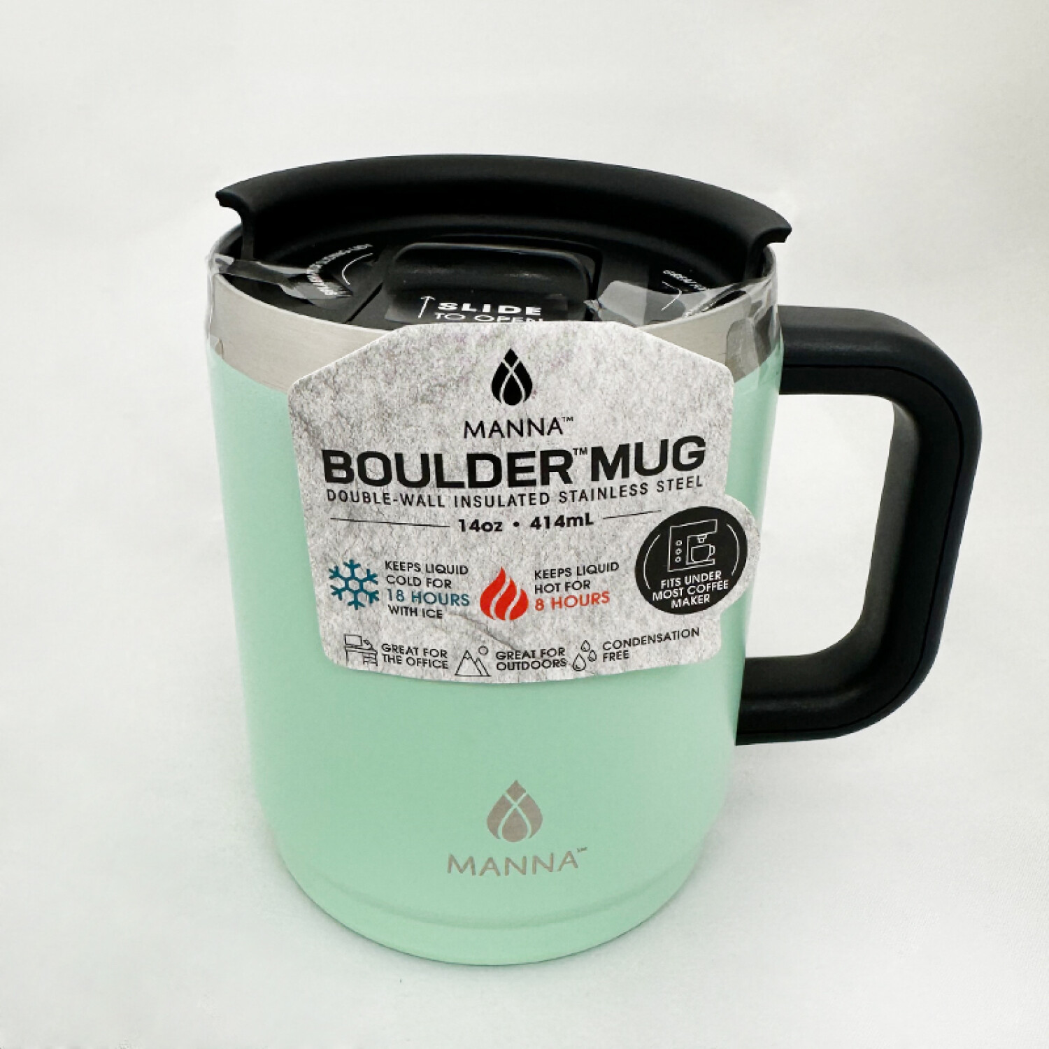 Taza térmica de acero inoxidable 414ml TV0482 — Fivisa