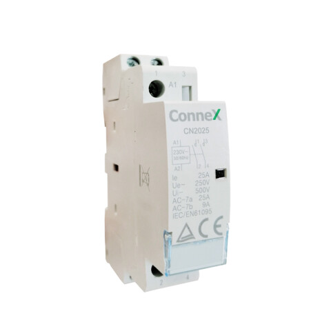 Contactor modular p/riel DIN 2P 2NA 25A 220Vac CN2025