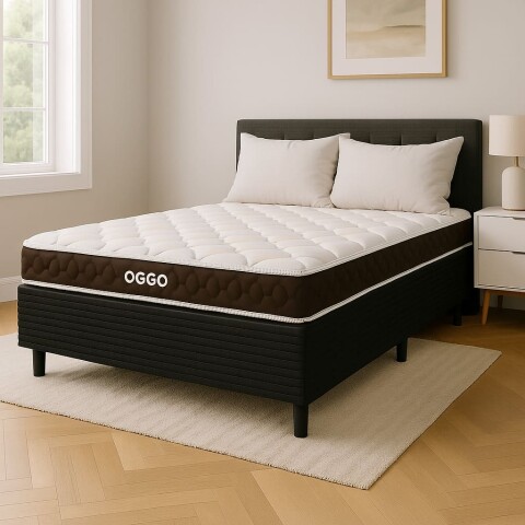 Sommier ROMA Oggo® - Espuma EPS - GARANTIA 1 AÑO 1y1/2 Plaza - 110 cm