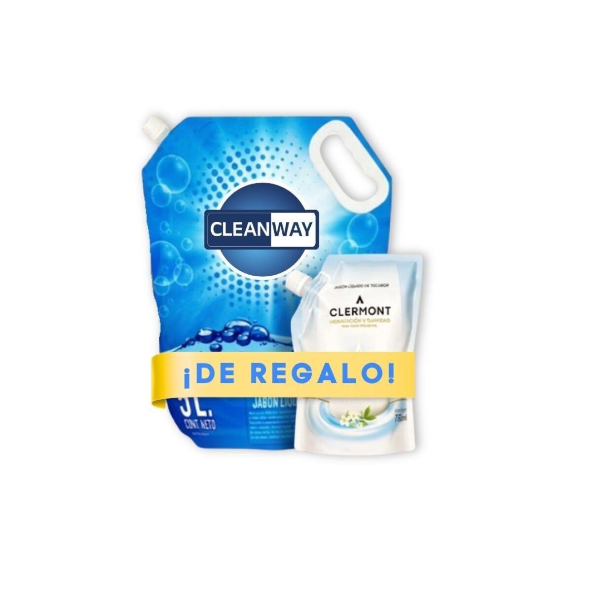 JABON AZUL LIQUIDO LAVARROPAS ESPUMA CONTROLADA, 5LT 