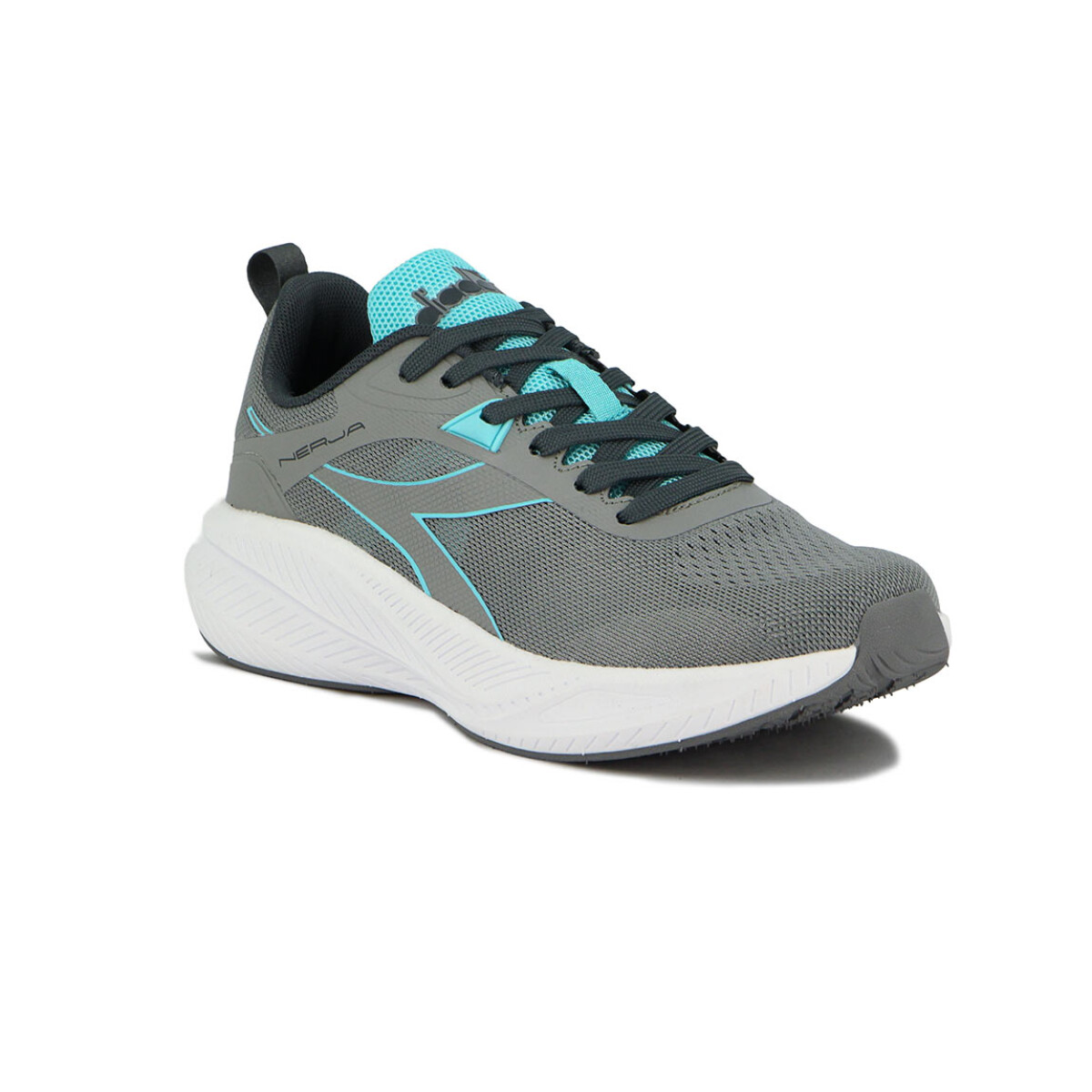 Diadora Running Nerja Hombre / Gris-blanco - Gris-blanco 