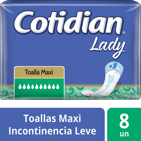 Cotidian Lady Maxi x8 unidades Cotidian Lady Maxi x8 unidades