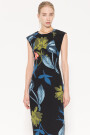 VESTIDO FLORA Negro