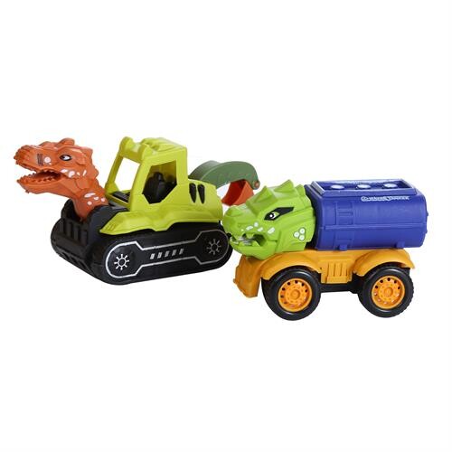 Set de maquinas x2 Maquinas Dinosaurio Set