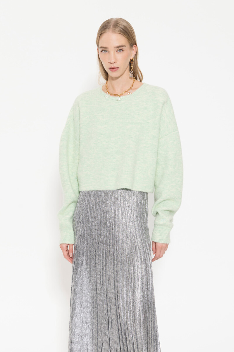 SWEATER NORTH Verde Agua
