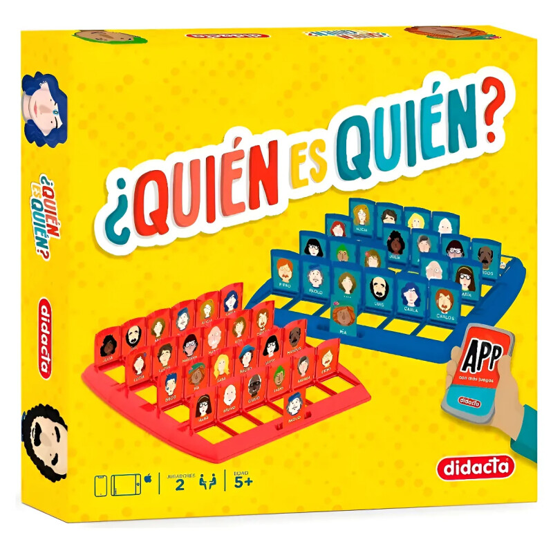 Juego de Mesa Quién Es Quién Didacta Juego de Mesa Quién Es Quién Didacta