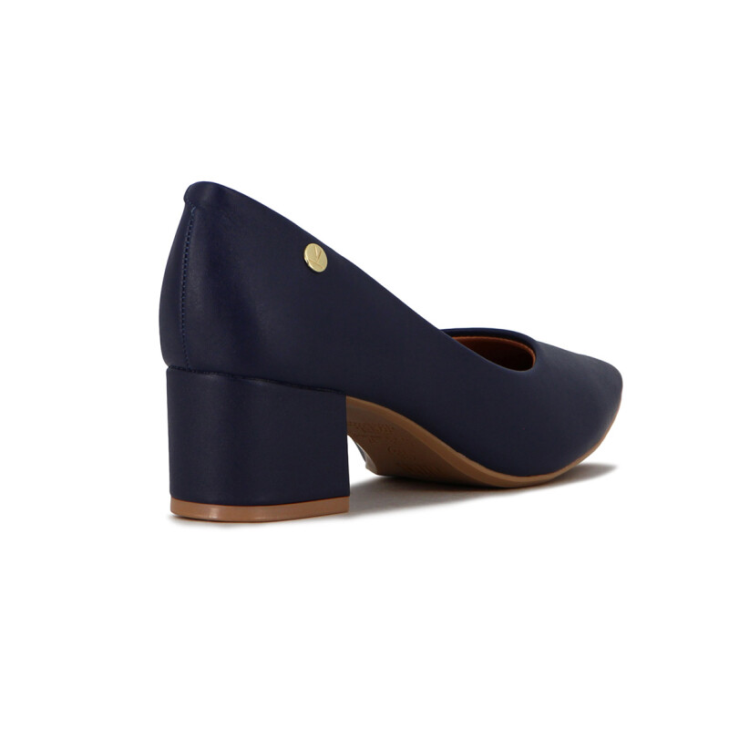 Zapato Vizzano Mujer Taco 5cm Cuadrado Marino