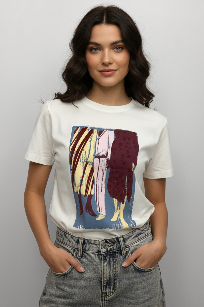 Remera Kalomi - Estampado 1 