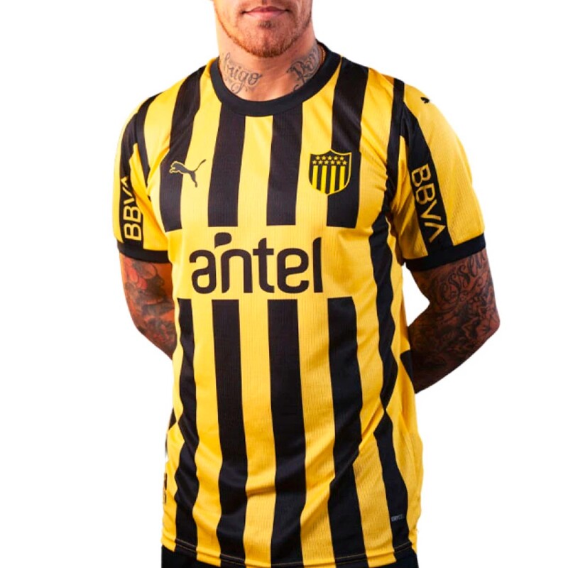 Puma Peñarol Home Jersey Negro-amarillo